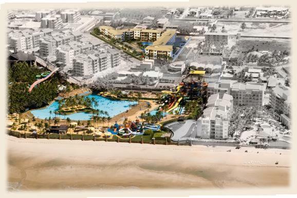 Porto Beach Ao Lado Do Beach Park E A 200M Da Praia De Porto Das Dunas Акуираз Екстериор снимка